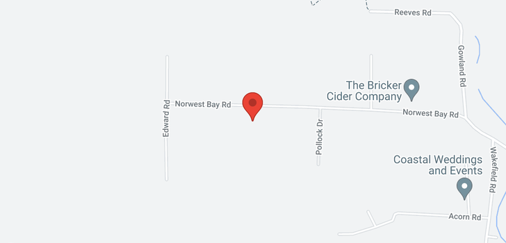 map of 6801 NORWEST BAY ROAD